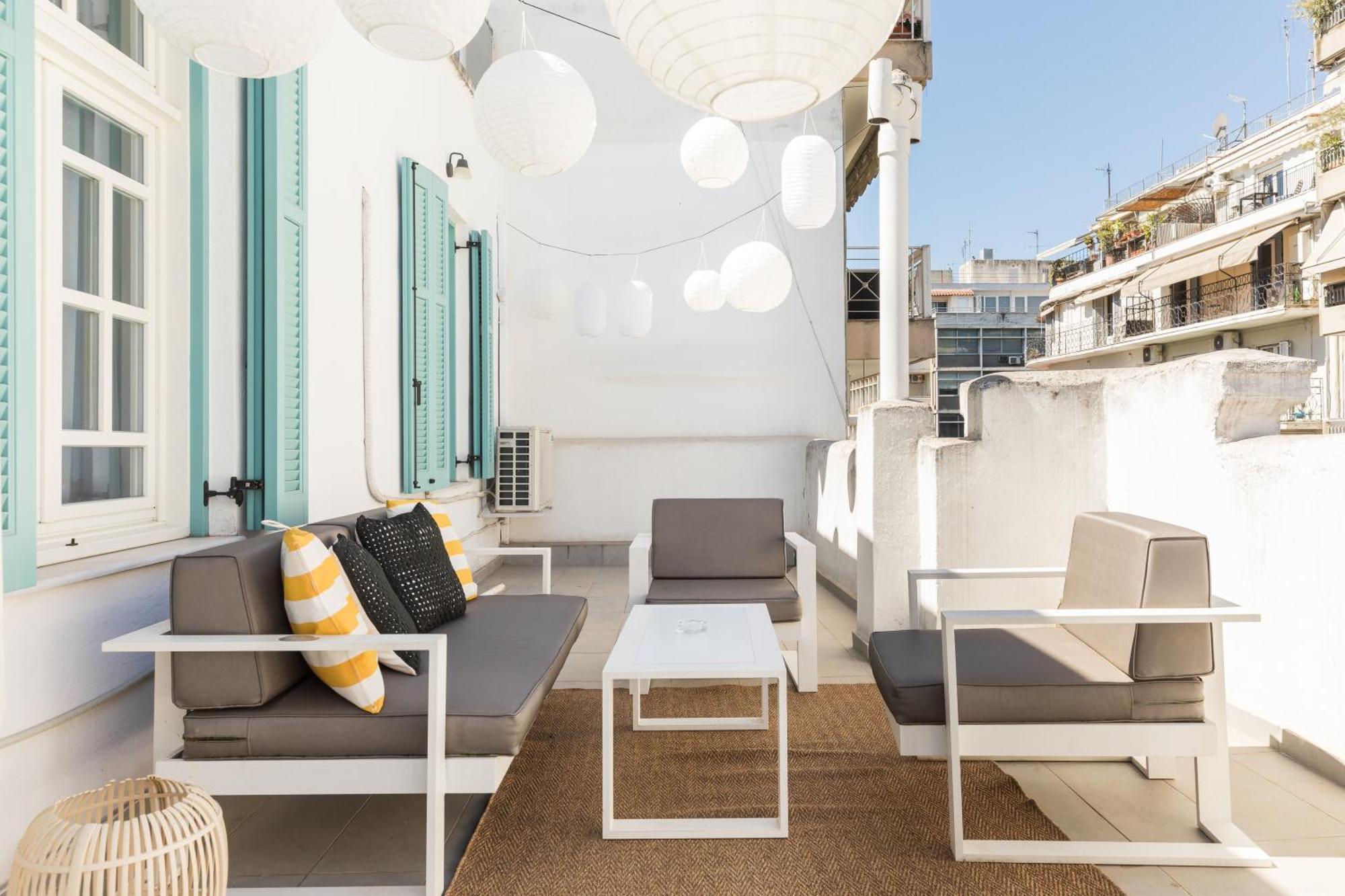Zoe By Halu! Lovely Penthouse In The Center Tesalónica Exterior foto